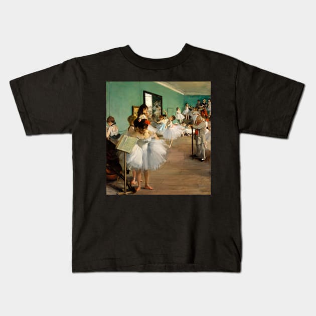 The Dance Class Kids T-Shirt by MurellosArt